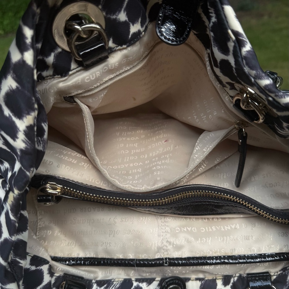 Kate Spade Lindenwood Elena Ocelot Print Tote – EUC - Picture 10 of 16